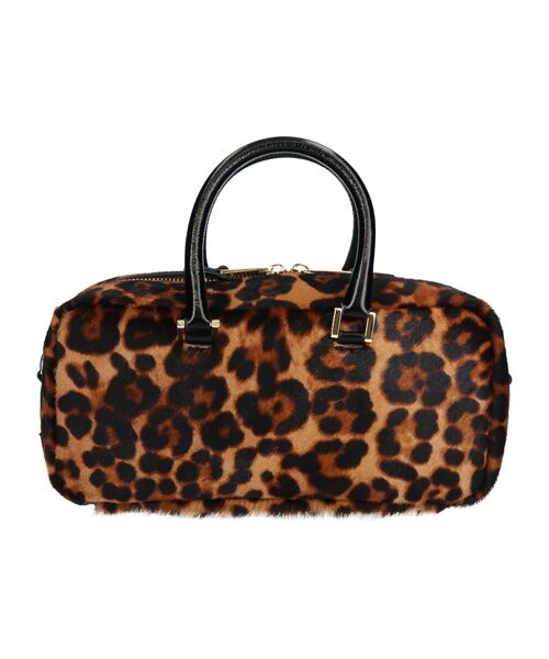 INTER-CHAUSSURES / インター ショシュール ハンドバッグ | 【CHRISTIAN VILLA】レオパード柄ヘアカーフハンドバッグ | 詳細5