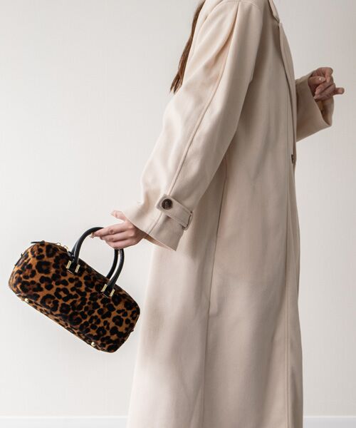 INTER-CHAUSSURES / インター ショシュール ハンドバッグ | 【CHRISTIAN VILLA】レオパード柄ヘアカーフハンドバッグ | 詳細12