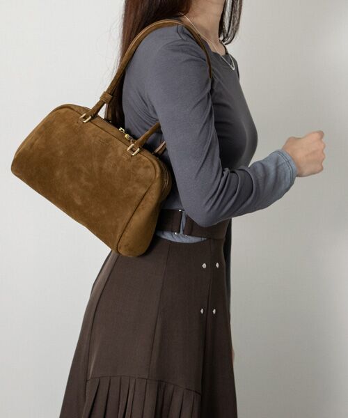 INTER-CHAUSSURES / インター ショシュール ショルダーバッグ | 【CHRISTIAN VILLA】ミディアムサイズレザーショルダーバッグ | 詳細20