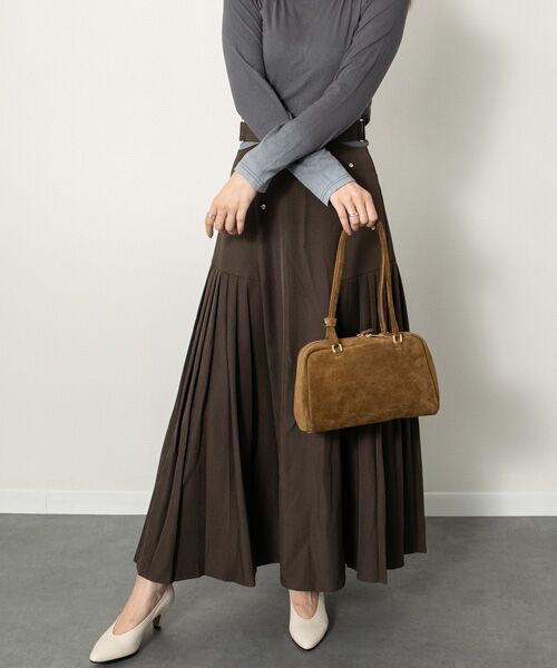 INTER-CHAUSSURES / インター ショシュール ショルダーバッグ | 【CHRISTIAN VILLA】ミディアムサイズレザーショルダーバッグ | 詳細21