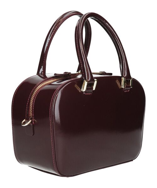 INTER-CHAUSSURES / インター ショシュール ハンドバッグ | 【CHRISTIAN VILLA】ボックスシルエットレザーハンドバッグ | 詳細4