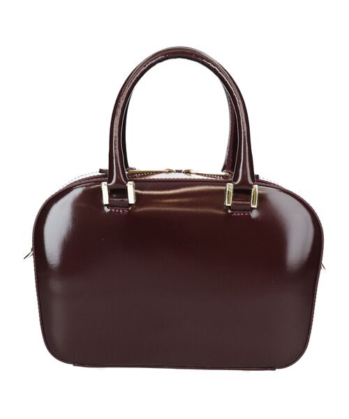 INTER-CHAUSSURES / インター ショシュール ハンドバッグ | 【CHRISTIAN VILLA】ボックスシルエットレザーハンドバッグ | 詳細5