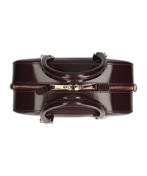 INTER-CHAUSSURES / インター ショシュール ハンドバッグ | 【CHRISTIAN VILLA】ボックスシルエットレザーハンドバッグ | 詳細6