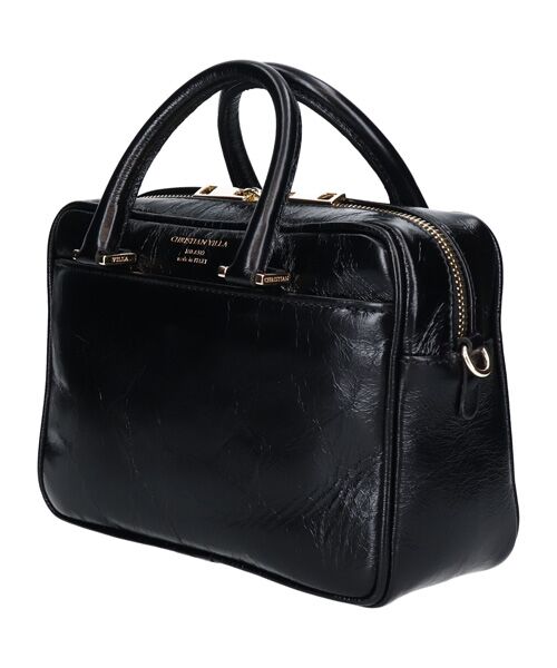 INTER-CHAUSSURES / インター ショシュール ハンドバッグ | 【CHRISTIAN VILLA】スクエアレザーハンドバッグ | 詳細2