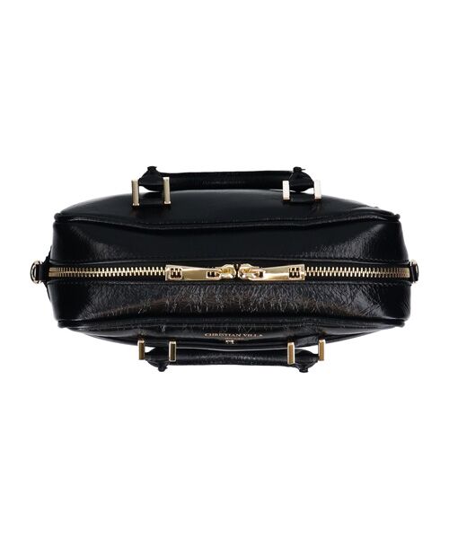 INTER-CHAUSSURES / インター ショシュール ハンドバッグ | 【CHRISTIAN VILLA】スクエアレザーハンドバッグ | 詳細7