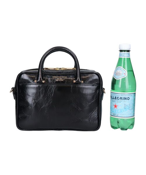 INTER-CHAUSSURES / インター ショシュール ハンドバッグ | 【CHRISTIAN VILLA】スクエアレザーハンドバッグ | 詳細11