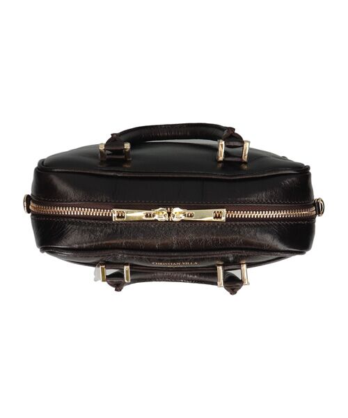 INTER-CHAUSSURES / インター ショシュール ハンドバッグ | 【CHRISTIAN VILLA】スクエアレザーハンドバッグ | 詳細20