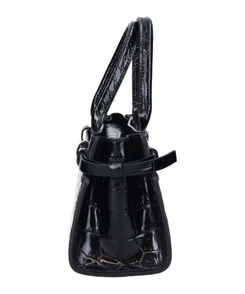 INTER-CHAUSSURES / インター ショシュール ハンドバッグ | 【CHRISTIAN VILLA】クロコ型押しレザーハンドバッグ | 詳細3