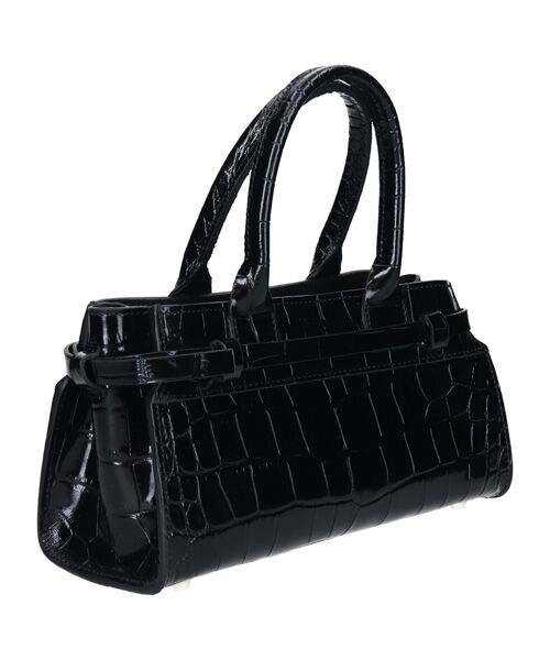 INTER-CHAUSSURES / インター ショシュール ハンドバッグ | 【CHRISTIAN VILLA】クロコ型押しレザーハンドバッグ | 詳細4