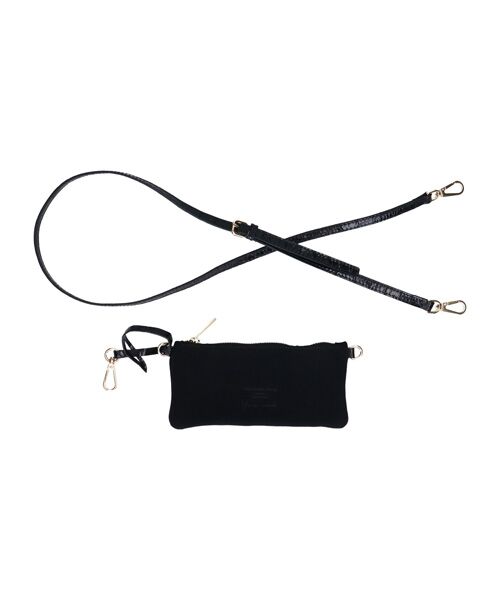 INTER-CHAUSSURES / インター ショシュール ハンドバッグ | 【CHRISTIAN VILLA】クロコ型押しレザーハンドバッグ | 詳細10