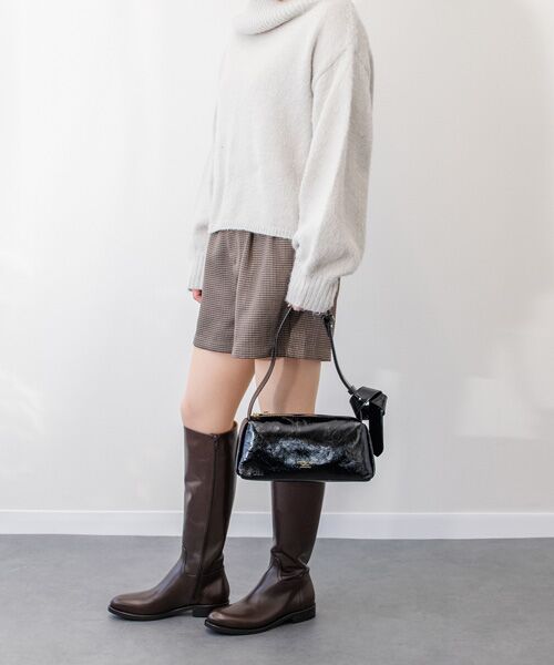 INTER-CHAUSSURES / インター ショシュール ハンドバッグ | 【CHRISTIAN VILLA】レザーハンドバッグ | 詳細12