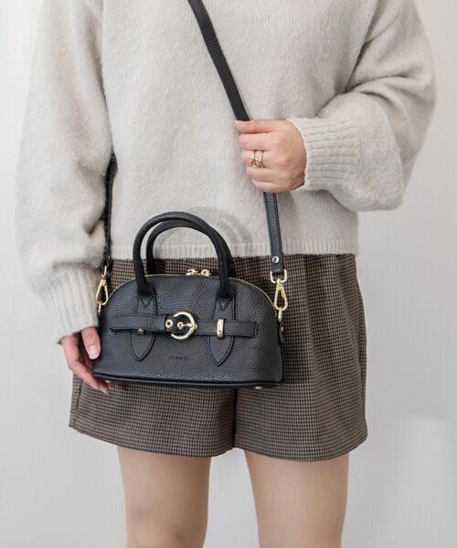 INTER-CHAUSSURES / インター ショシュール ハンドバッグ | 【RIPANI】センターベルトレザーハンドバッグ | 詳細14