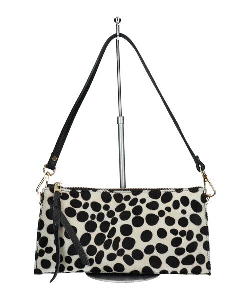 INTER-CHAUSSURES / インター ショシュール ハンドバッグ | 【RIPANI】レザーハンドルヘアカーフハンドバッグ | 詳細1