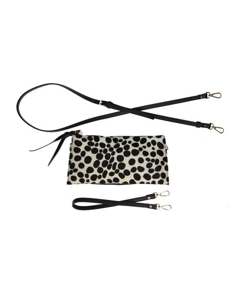 INTER-CHAUSSURES / インター ショシュール ハンドバッグ | 【RIPANI】レザーハンドルヘアカーフハンドバッグ | 詳細9