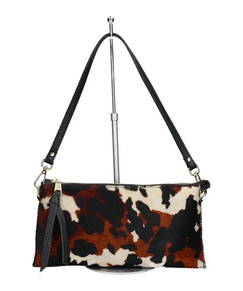 INTER-CHAUSSURES / インター ショシュール ハンドバッグ | 【RIPANI】レザーハンドルヘアカーフハンドバッグ | 詳細13