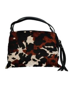 INTER-CHAUSSURES / インター ショシュール ハンドバッグ | 【RIPANI】ボックスシルエットレザーコンビバッグ