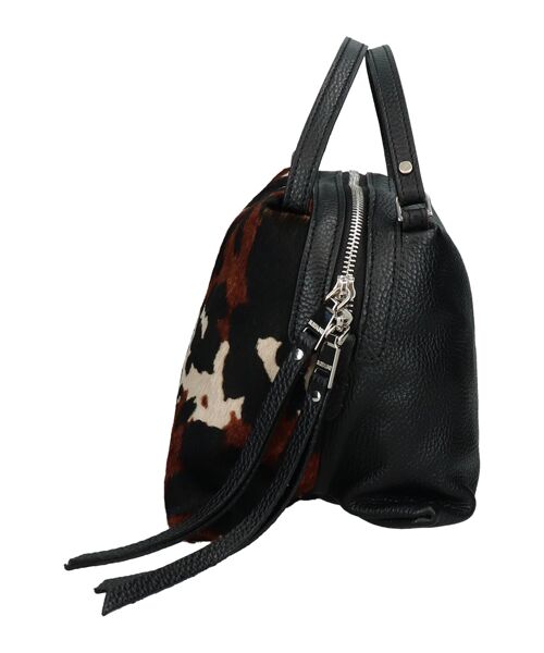 INTER-CHAUSSURES / インター ショシュール ハンドバッグ | 【RIPANI】ボックスシルエットレザーコンビバッグ | 詳細2