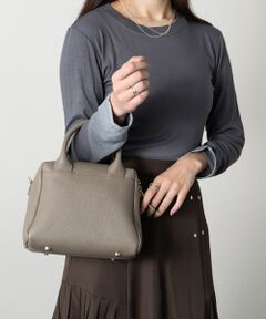 INTER-CHAUSSURES / インター ショシュール ハンドバッグ | 【CHRISTIAN VILLA】ベーシックレザーハンドバッグ