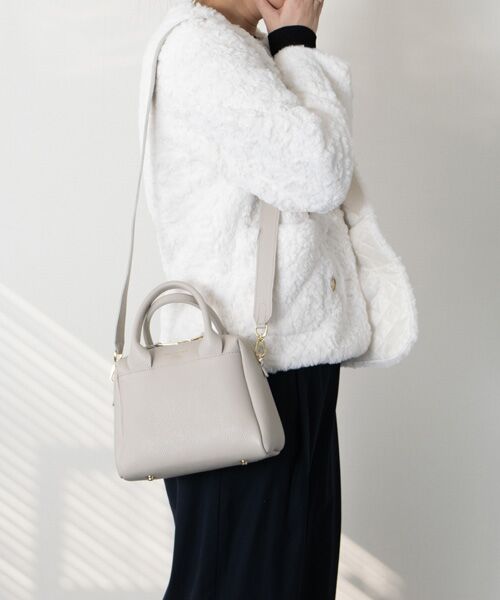 INTER-CHAUSSURES / インター ショシュール ハンドバッグ | 【CHRISTIAN VILLA】ベーシックレザーハンドバッグ | 詳細19