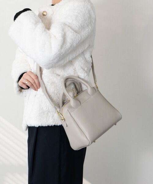 INTER-CHAUSSURES / インター ショシュール ハンドバッグ | 【CHRISTIAN VILLA】ベーシックレザーハンドバッグ | 詳細20