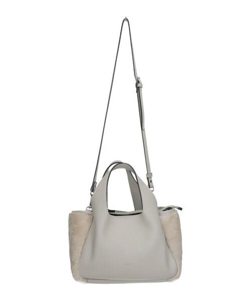 INTER-CHAUSSURES / インター ショシュール ハンドバッグ | 【RIPANI】ムートンコンビレザーハンドバッグ | 詳細9