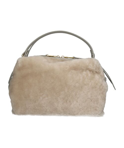 INTER-CHAUSSURES / インター ショシュール ハンドバッグ | 【RIPANI】レザーハンドルムートンバッグ | 詳細1