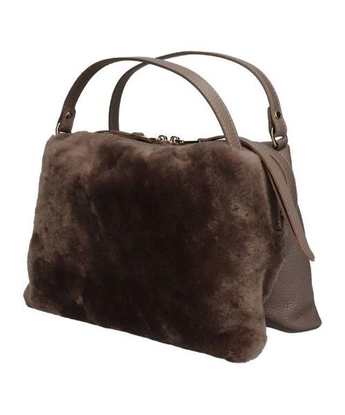 INTER-CHAUSSURES / インター ショシュール ハンドバッグ | 【RIPANI】レザーハンドルムートンバッグ | 詳細14