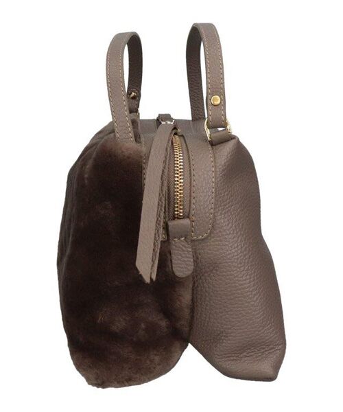 INTER-CHAUSSURES / インター ショシュール ハンドバッグ | 【RIPANI】レザーハンドルムートンバッグ | 詳細15