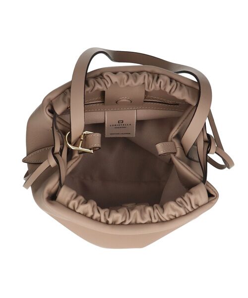 INTER-CHAUSSURES / インター ショシュール ショルダーバッグ | 【LORISTELLA】ソフトレザー巾着バッグ | 詳細24