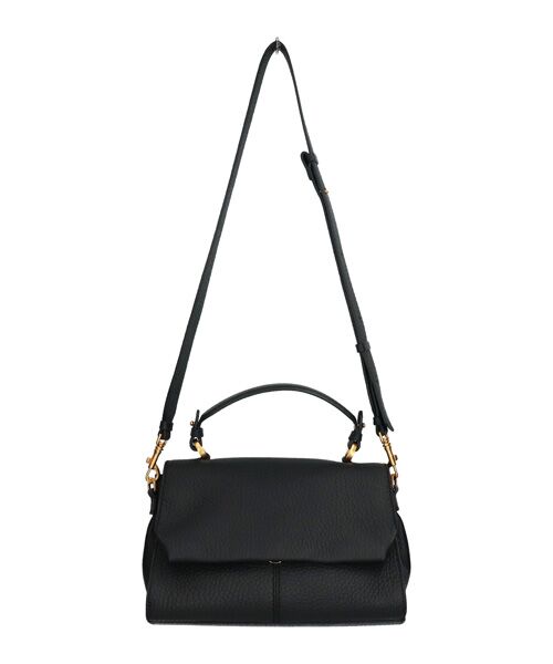 INTER-CHAUSSURES / インター ショシュール ハンドバッグ | 【LORISTELLA】シュリンクレザーフラップハンドバッグ | 詳細10