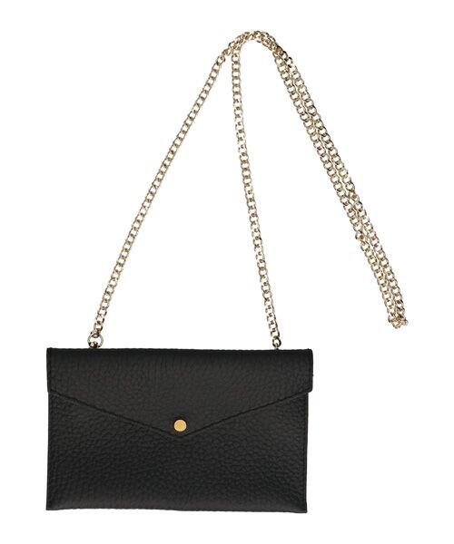 INTER-CHAUSSURES / インター ショシュール ハンドバッグ | 【LORISTELLA】シュリンクレザーフラップハンドバッグ | 詳細12