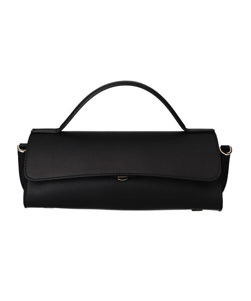 INTER-CHAUSSURES / インター ショシュール ハンドバッグ | 【LORISTELLA】レザーワイドフラップバッグ | 詳細1