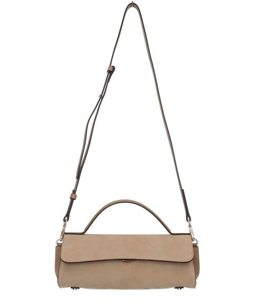 INTER-CHAUSSURES / インター ショシュール ハンドバッグ | 【LORISTELLA】レザーコンビワイドフラップバッグ | 詳細10