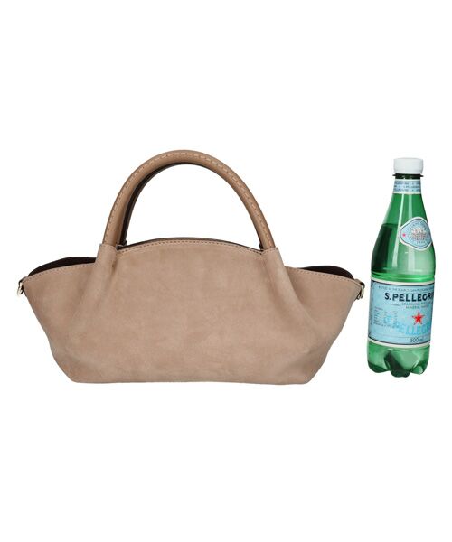 INTER-CHAUSSURES / インター ショシュール ハンドバッグ | 【LORISTELLA】レザーハンドルスエードハンドバッグ | 詳細10