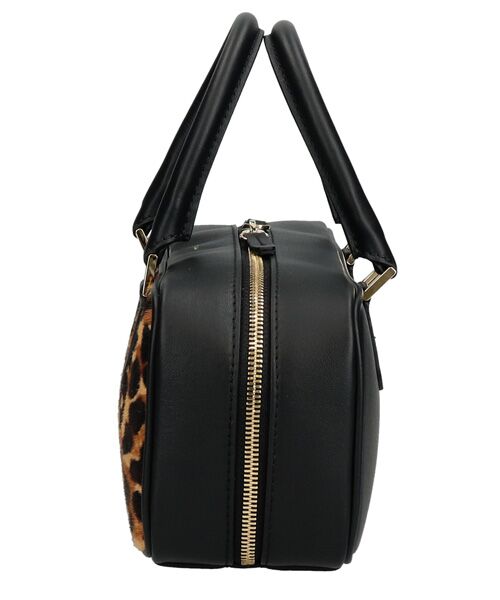 INTER-CHAUSSURES / インター ショシュール ハンドバッグ | 【LORISTELLA】レオパード柄ヘアカーフハンドバッグ | 詳細2