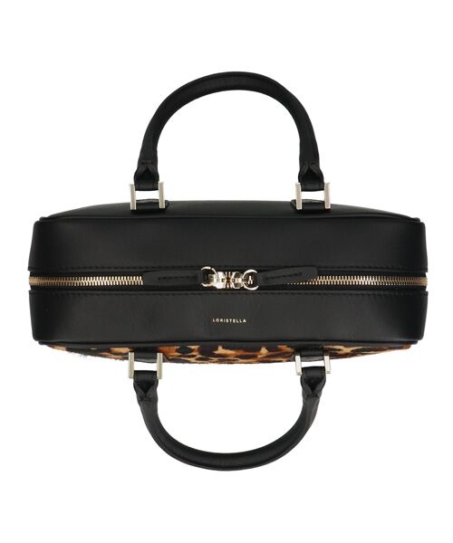 INTER-CHAUSSURES / インター ショシュール ハンドバッグ | 【LORISTELLA】レオパード柄ヘアカーフハンドバッグ | 詳細8