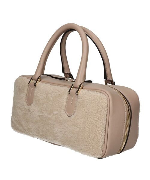 INTER-CHAUSSURES / インター ショシュール ハンドバッグ | 【LORISTELLA】レザーコンビムートンハンドバッグ | 詳細2