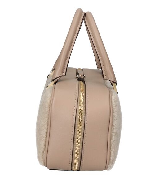 INTER-CHAUSSURES / インター ショシュール ハンドバッグ | 【LORISTELLA】レザーコンビムートンハンドバッグ | 詳細3