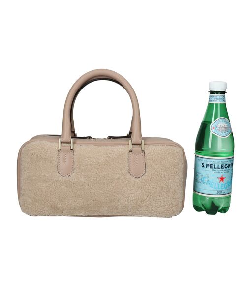 INTER-CHAUSSURES / インター ショシュール ハンドバッグ | 【LORISTELLA】レザーコンビムートンハンドバッグ | 詳細11