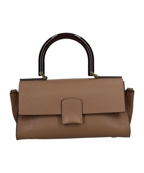 INTER-CHAUSSURES / インター ショシュール ハンドバッグ | 【LORISTELLA】スモールサイズレザーフラップバッグ | 詳細1