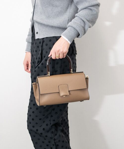 INTER-CHAUSSURES / インター ショシュール ハンドバッグ | 【LORISTELLA】スモールサイズレザーフラップバッグ | 詳細12