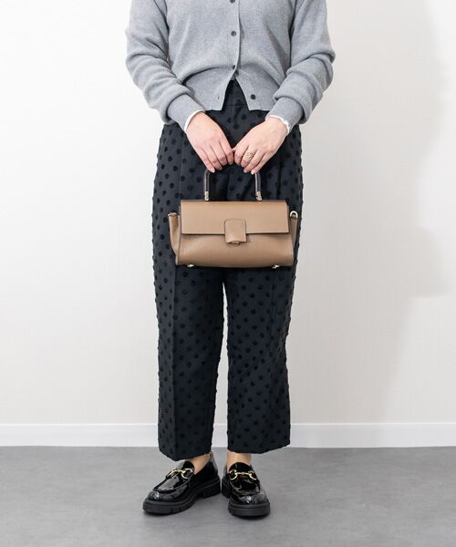 INTER-CHAUSSURES / インター ショシュール ハンドバッグ | 【LORISTELLA】スモールサイズレザーフラップバッグ | 詳細13