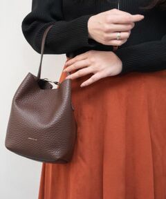 INTER-CHAUSSURES / インター ショシュール ショルダーバッグ | 【LORISTELLA】シュリンクレザーバケットバッグ