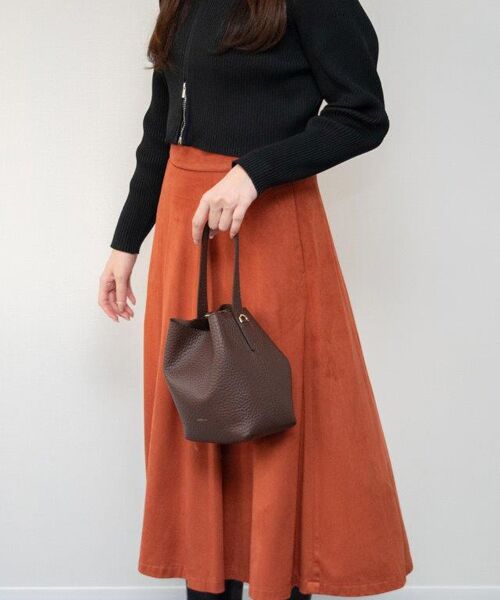 INTER-CHAUSSURES / インター ショシュール ショルダーバッグ | 【LORISTELLA】シュリンクレザーバケットバッグ | 詳細21