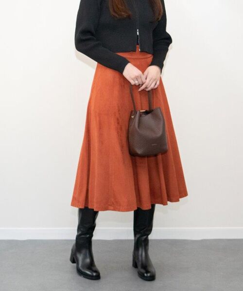 INTER-CHAUSSURES / インター ショシュール ショルダーバッグ | 【LORISTELLA】シュリンクレザーバケットバッグ | 詳細22