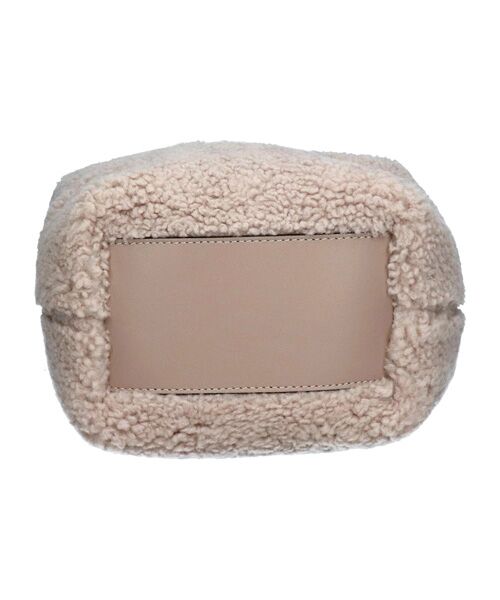 INTER-CHAUSSURES / インター ショシュール ショルダーバッグ | 【LORISTELLA】レザーハンドルムートンバケットバッグ | 詳細7