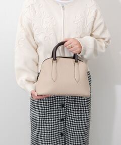 INTER-CHAUSSURES / インター ショシュール ハンドバッグ | 【LORISTELLA】シュリンクレザーハンドバッグ