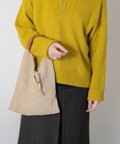 INTER-CHAUSSURES / インター ショシュール ショルダーバッグ | 【Andrea Cardone】スモールサイズスエードバッグ