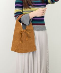 INTER-CHAUSSURES / インター ショシュール ショルダーバッグ | 【Andrea Cardone】スモールサイズスエードバッグ