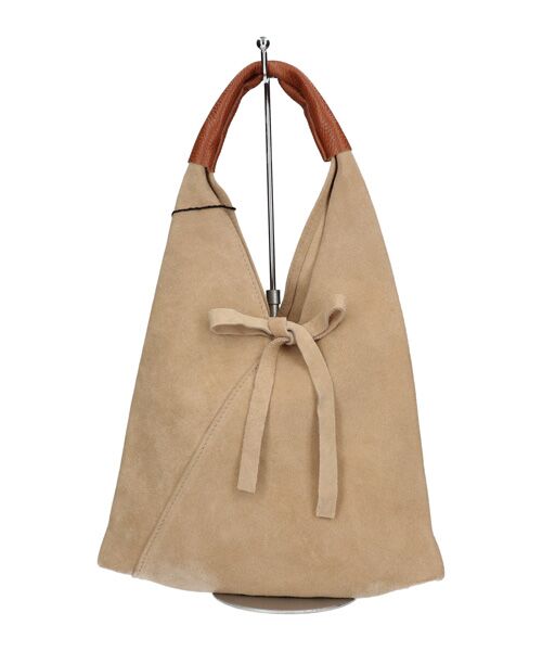 INTER-CHAUSSURES / インター ショシュール ショルダーバッグ | 【Andrea Cardone】スモールサイズスエードバッグ | 詳細1